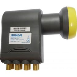 Humax LNB 182s convertisseur abaisseur de fréquence Low Noise Block (LNB) 10,7 - 12,75 GHz Noir, Or
