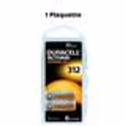 Piles 312 Auditives PR41 1.45V 180mAh Duracell