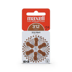 Maxell 790421 pile domestique Batterie à usage unique PR41 Zinc-Air