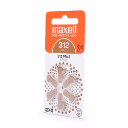 Maxell 790421 pile domestique Batterie à usage unique PR41 Zinc-Air