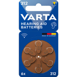 Varta 312 Batterie à usage unique PR41 Zinc-Air