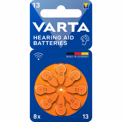 Varta 4043752393705, Batterie à usage unique, Zinc-Air, 1,45 V, 8 pièce(s), Hg (mercure), 0 - 45 °C
