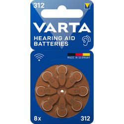 Varta 4043752393712 pile domestique Batterie à usage unique 312 Zinc-Air