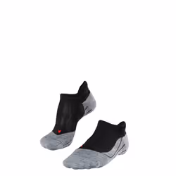 Falke RU4, Chausettes invisibles, Noir, Gris, Adulte, Mâle, 44 - 45, Spéciale