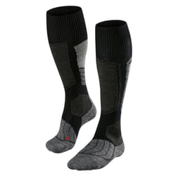 Falke SK1 Femelle Chaussettes remontant jusqu'aux genoux Noir, Gris
