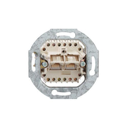 Rutenbeck 13010422 prise de courant RJ-45 Blanc