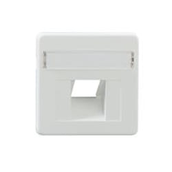 Rutenbeck 13510052 prise de courant RJ-45 Blanc