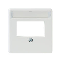 Rutenbeck 13910053 Plaque de commutation et obturateur Blanc