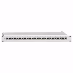 Rutenbeck 238101100, RJ45, Gris, 1U, WEEE, RoHS, Halogène, 483 mm