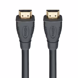 Rutenbeck 21810002, 2 m, HDMI Type A (Standard), HDMI Type A (Standard), Noir