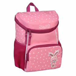 Scooli Bella Bunny sac à dos Cartable sac à dos Rose, Rose, Blanc