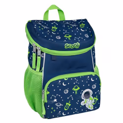 Scooli Anton Astronaut sac à dos Cartable sac à dos Bleu, Vert