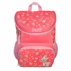 Scooli Daisy Deer, Cartable, Fille, Crèche et maternelle, Sac à dos, 8 L, Rose