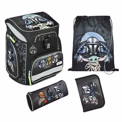 Scooli SWMO8255, Plumier, Étui pour crayons, Cartable, Sac de sport, Poche frontale, Poche latérale, Multicolore