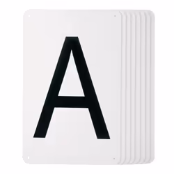 lettres de dressage pour cheval à fixer Waldhausen (x8)