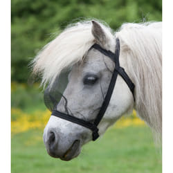 Masque anti-mouches pour cheval sans oreille Waldhausen Basic