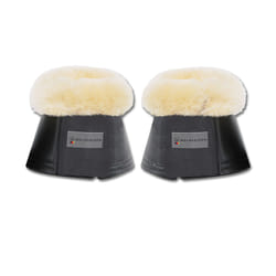 Cloches pour cheval en peau d’agneau Waldhausen (x2)
