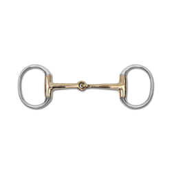 Mors olive pour cheval brisure simple Waldhausen Cupris Massif