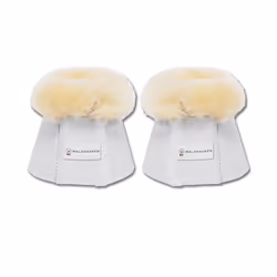 Cloches pour cheval en peau d’agneau Waldhausen (x2)