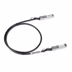 Lancom Systems SFP-DD-DAC50-1M, 1 m, SFP-DD, SFP-DD, Mâle/Mâle, Noir, Acier, 50 Gbit/s