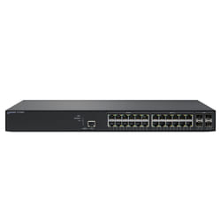 Lancom Systems GS-3528XUP Géré L3 2.5G Ethernet (100/1000/2500) Connexion Ethernet, supportant l'alimentation via ce port (PoE) 1U Noir