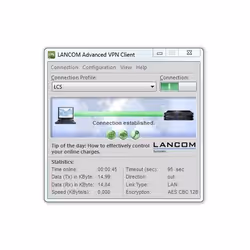 Lancom Systems Advanced VPN Client (Windows), Gestion de réseau, Mise à niveau, 10 licence(s), Windows 10, Windows 8.1, Windo ...