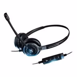 Micro-casque EPOS SENNHEISER IMPACT SC 660 USB ML - Sur-oreille - Filaire - USB - Noir argent