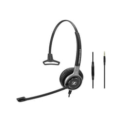 SENNHEISER Micro-casque Century SC 635 filaire - noir et argent