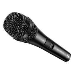 Microphone de chant Sennheiser XS 1 Type de transmission:filaire avec pince avec sacoche interrupteur