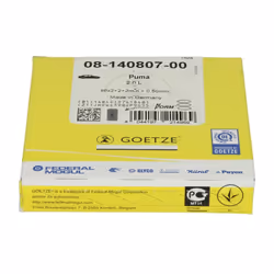 Jeu de segments de piston GOETZE 08-140807-00