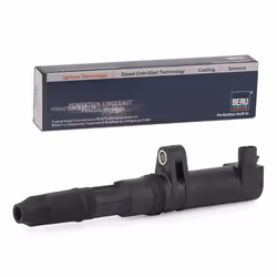 Bobine d'allumage; BERU; 2 12 Spark Spring 1 Version de raccord SAE, Cosse de bougie d'allumage comprise; pour RENAULT, DACIA ...