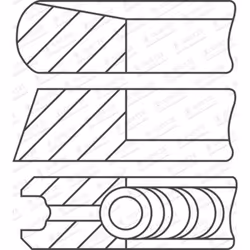 Jeu de segments de piston GOETZE 08-443100-00
