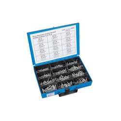 Dresselhaus - Coffret de 550 rivets borgnes alu/acier dans mallette en tole