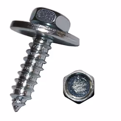 Dresselhaus WGR 6036, Vis, Acier zingué, Rond, Tête ronde, Acier inoxydable, 16 mm