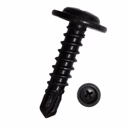Dresselhaus WGR 6051, Vis, Acier galvanisé, Filetage complet, Tête cylindrique, Noir, 22 mm