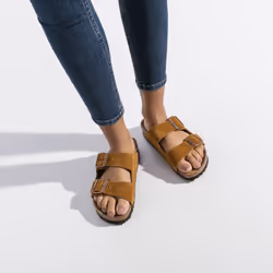 Birkenstock Arizona Sandales Femelle Marron - Vue supplémentaire 7