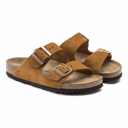 Birkenstock Arizona, Sandales, Femelle, Adulte, Marron, Mink, Uniforme