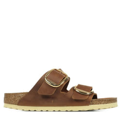 Sandales Arizona Etroite Cuir Marron