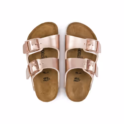Birkenstock Arizona Kids Sandales Unisexe Marron, Cuivre, Métallique - Vue supplémentaire 4