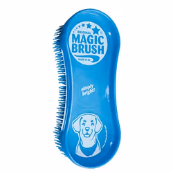Kerbl 81901, Chien, Brosse, Bleu, Pelage moyen, Poil fin (ras), 165 mm, 65 mm
