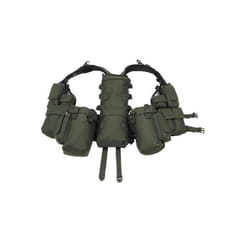 Gilet tactical kaki nombreuses de poches
