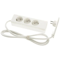 Schulte Bloc multiprise 3 Prises