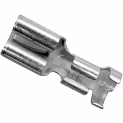 Informations techniques Angle de raccordement : 180 ° Largeur d'accouplement : 4.8 mm Matériau du contact : laiton étamé Sect ...