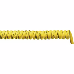Câble spiralé LAPP ÖLFLEX® SPIRAL 540 P 73220114 1500 mm / 5000 mm 3 G 0.75 mm² jaune 1 pc(s)