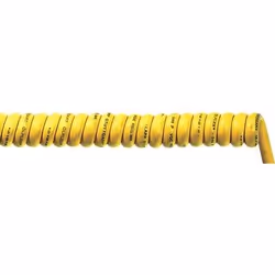 Lapp ÖLFLEX Spiral 540 P, 0,6 m, Jaune, 3000 V, 0,75 mm², -30 - 50 °C, 2,3 cm