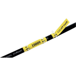 LAPP 83254760 LFL1H YE/WH Etiquette Fleximark 26 x 9 mm Couleur de la surface de marquage: jaune Nombre d'étiquettes: 4