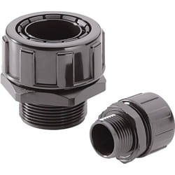 55502464 silvyn® mpc M25 bk Raccord de tuyau noir M25 25 mm droit 1 pc(s) - Lapp
