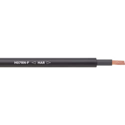 Câble de raccordement H07RN-F Lapp H07RN-F 3G2,5 1600118/50 3 x 2.5 mm² noir 50 m