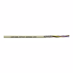 description Câble de transmission de données blindé avec code de couleur selon DIN 47100. La tresse collective minimise les p ...