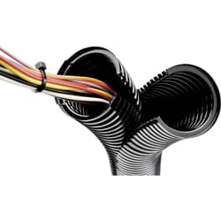 61806660/10 silvyn® split 37/31,7x41,9 bk Gaine annelée noir 31.70 mm 10 m - Lapp